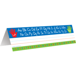 [TCR5723] Left/Right Alphabet Tented Name Plates (6.9cmx29.2cm)(36pcs)