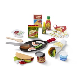 [MD9370] Fill &amp; Fold Taco &amp; Tortilla Set Wooden Toys (3+yrs)