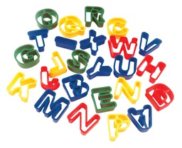 [PAC9771] DOUGH CUTTER CAPITAL ALPHABET,1-9/16", (26CT)