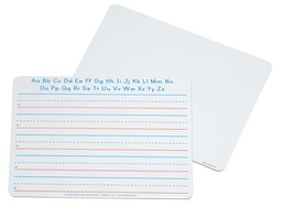 [PAC987710] PACON HANDWRITING WHITEBOARD 9" X 12" (23cm x 30.5cm) 2-SIDED, HANDWRITING RULED/PLAIN (10 pcs)