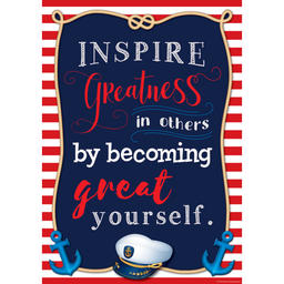 [TCRX7516] Inspire Greatness in Others by Becoming Great Yourself Positive Poster (18.8''x13'')(48cmx33.5cm)