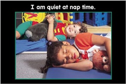 [WPHX41001] I Am Quiet At Nap Time. Poster (19.2''x12.7'')(49cmx32.5cm)