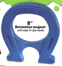 [LER1790S] Primary Science 5" (12.7 cm) Horseshoe-Shaped Magnet SINGLE (Red or Blue)