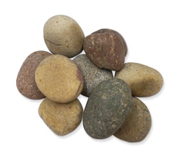 [PAC5267] CREATIVITY STREET CRAFT ROCKS ASSORTED SIZES ASSORTED NATURAL COLORS (2 LBS)