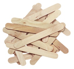 [PAC377501] CREATIVITY STREET REGULAR CRAFT STICKS 4-1/2" X 3/8" NATURAL (1000pcs)