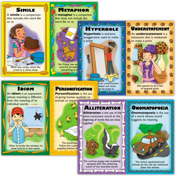 [MCP220] Figurative Language Poster Set (17''x21.6'')(43cmx56cm) 4 Posters