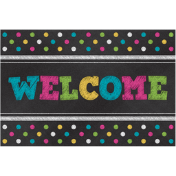 [TCR5838] Chalkboard Brights Welcome! Postcards 4" x 6" (10cm x 15cm) 30/pack