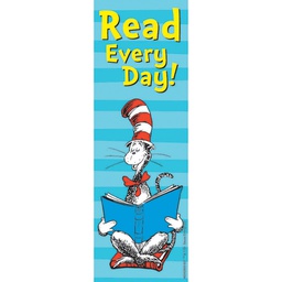 [EU834280] DR SEUSS Cat In The Hat Read Every Day! Bookmarks  (36pcs)(2''x6")(5cmx15.2cm)