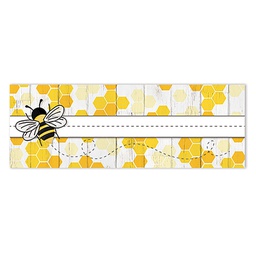[EU833192] THE HIVE SELF ADHESIVE NAME PLATES (36/pkg)(9.6''x3.25'')(24.3cmx8.2cm)