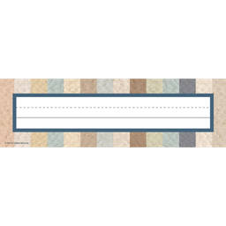 [TCR7137] EVERYONE IS WELCOME Flat Name Plates (36/pkg)(3.5''x11.5'')(8.8cmx29.2cm)