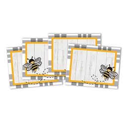 [EU650328] THE HIVE Name Tags/Labels - (40/pkg) (8.8cmx6.3cm)(3.5''x2.4'')