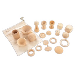 [CTU73937] HEURISTIC PLAY BASIC SET (Age: 10 months+) (20 Wooden pcs)