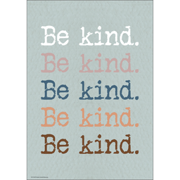 [TCR7141] BE KIND POSTER Poster (19"x 13.5") (48cm x 34cm)
