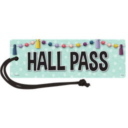 [TCR77518] OH HAPPY DAY Magnetic Hall Pass (6.75''x2.25'')(17cmx5.7cm)