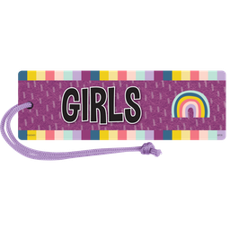 [TCR77520] OH HAPPY DAY Magnetic Hall Pass GIRLS (6.6''x2.3'')(17cmx6cm)