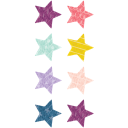 [TCR8337] OH HAPPY DAY STARS Mini Stickers (378/pkg)(0.5''-1.2cm)