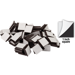 [TCR20814] Adhesive Magnetic Squares (1" sq) (2.5cm) (50 pcs)