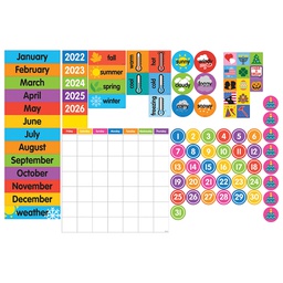 [DO735025] GIANT MAGNETIC CALENDAR SET (Calendar Grid measures:17.5"W x 16"H)