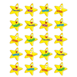 [TCR5126] ENCOURAGING STARS Stickers 120/pkg  (1''-2.5cm)