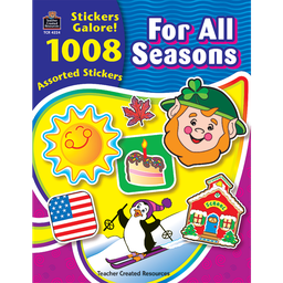 [TCR4224] For All Seasons Sticker Book (1008 Stickers) (1"= 2.6cm)