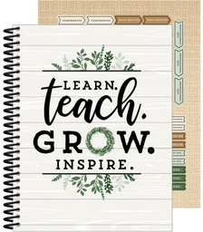 [CD105048] FARMHOUSE TEACHER PLANNER (116stickers)(128pgs)(MODERN FARMHOUSE)