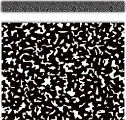 [TCR3942] Composition Straight Border Trim (3''x35'')(7.6cmx88.9cm) total (35'=10.6cm) (12pcs)