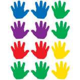 [TCR5137] Handprints Mini Accents (5 colors (2.6'' (6.6cm) (36pcs)