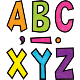 [TCR70106] Brights 4Ever (7"-17.7cm) Fun Font Letters (120pcs)