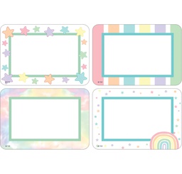 [TCR8421] Pastel Pop Name Tags/Labels - Multi-Pack (3.5''x2.5'')(8.8cmx6.3cm)(36pcs)