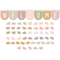 [TCR7200] Terrazzo Tones Welcome! Bunting BBset (58pcs)