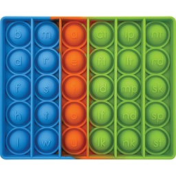 [TCR20119] Push and Pop - Phonics Word Builder (4.75''Lx3.75''Wx0.5''H)(14.6cmx9.5cmx1.2cm)