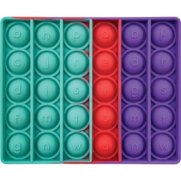 [TCR20118] Push and Pop - CVC Word Builder (4.75''Lx3.75''Wx0.5''H)(12cmLx9.5cmWx1.2cmH)