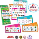 RHYMING/SIGHT WORDS/INITIAL CONSONANTS WIPE-OFF BINGO GAME