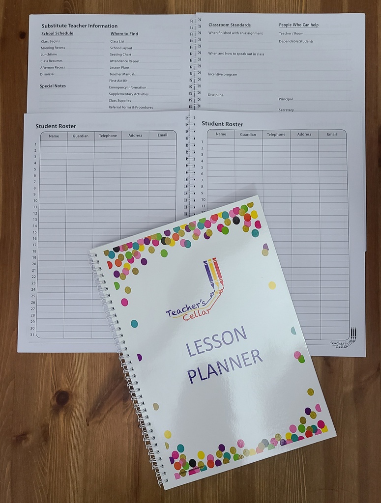 TEACHER'S CELLAR LESSON PLANNER V5