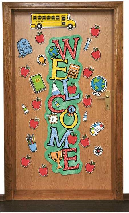 BACK TO SCHOOL WELCOME DOOR DÉCOR KIT