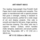 ART KRAFT 48''X12' FLAME (RED) (122cmx 3.6m)