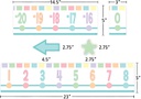 Pastel Pop Number Line (-20 to +120) BB Set (24pcs)