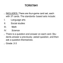 I Have... Who Has...? Academic Vocabulary Game (Gr. 2–3) (37cards)