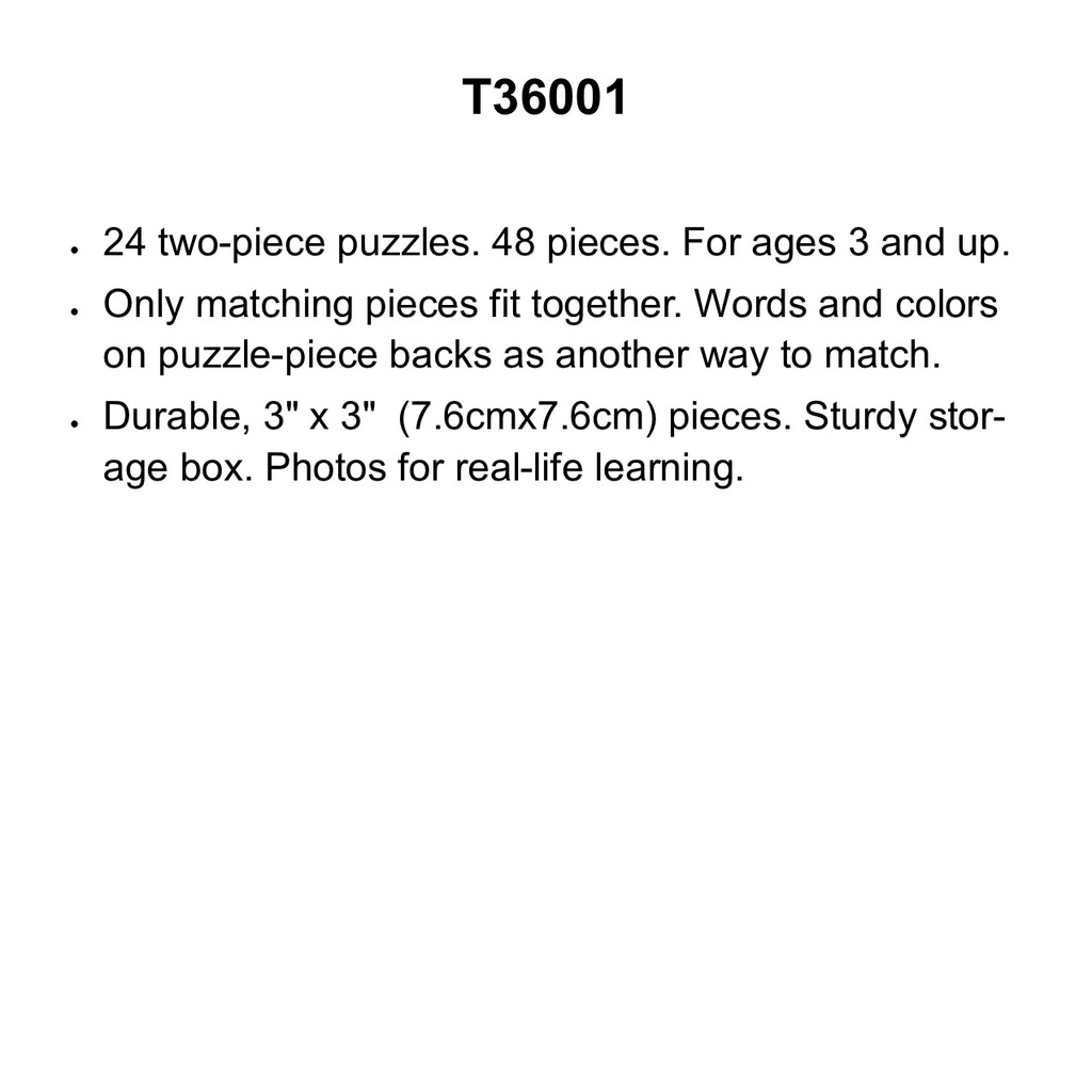 Colors Puzzles (48pcs)