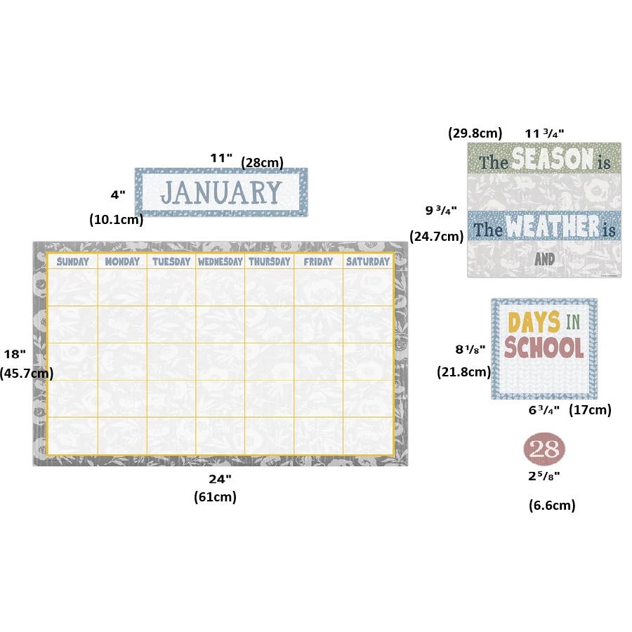 Classroom Cottage Calendar BB