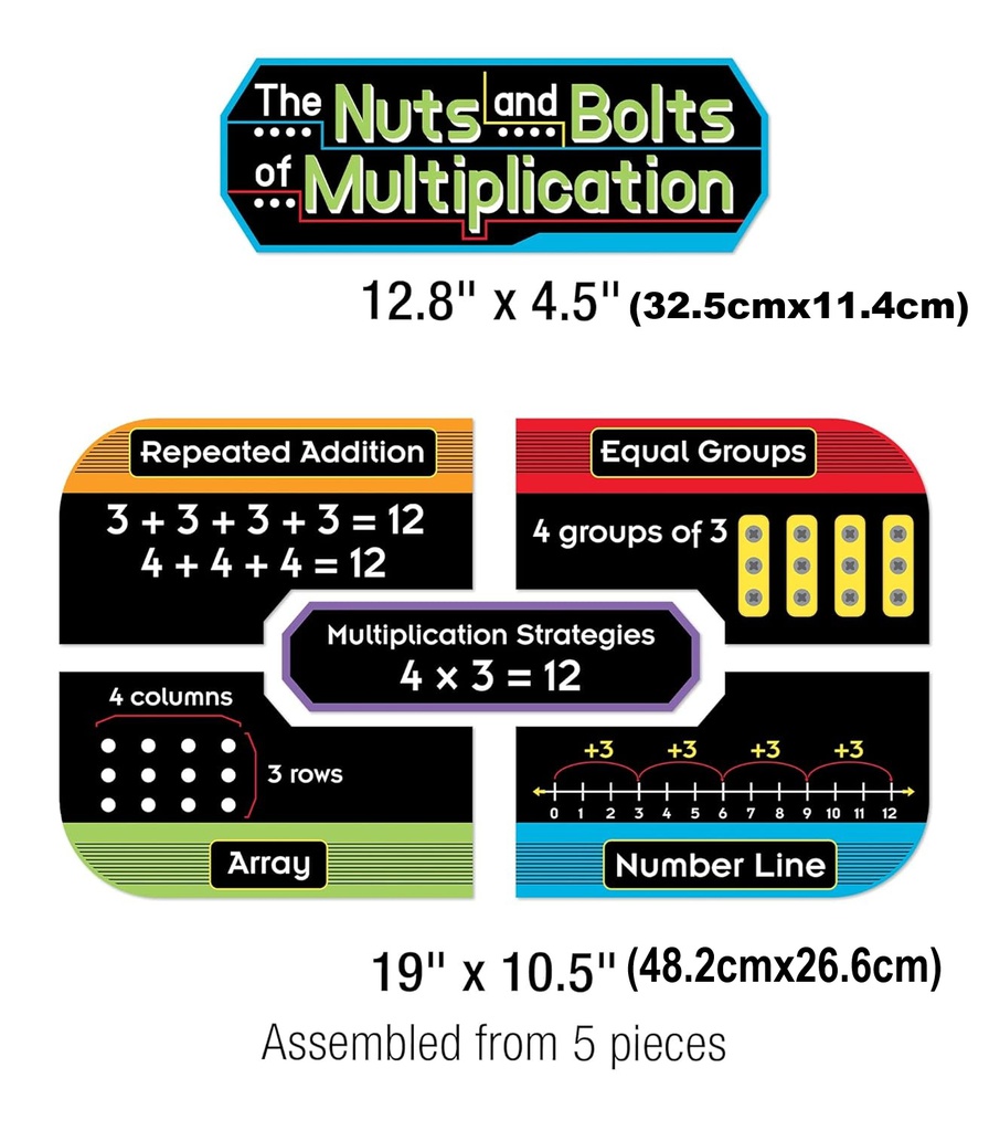 Nuts And Bolts Of Math Mini BB Set (16 pcs)