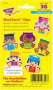 BlockStars! Clips Mini Accent Variety pk 6 kids/ 6 of each (2.7''=7cm) (36 pcs precut shapes)