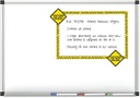 CAUTION DO NOT ERASE Magnetic (9SET) (4strips)(Strips-24&quot;L-61cm) (Signs-8.5&quot;-21.5cm)