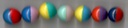 Marbles Magnetic - split-colored SINGLE