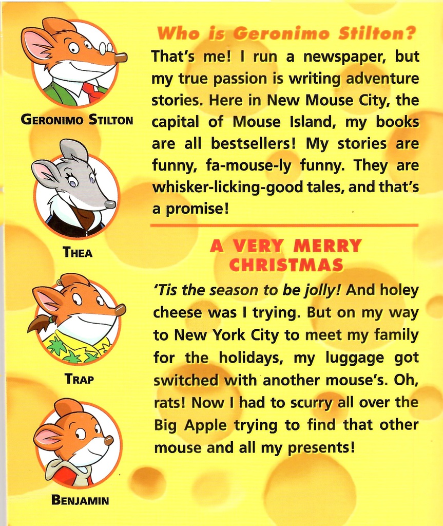 Geronimo Stilton #35:  A Very Merry Christmas (7-11 yrs)