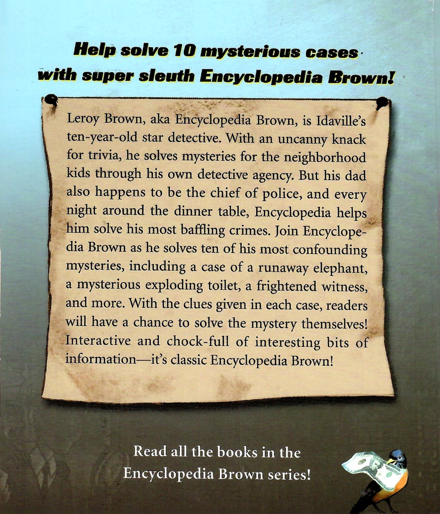 Encyclopedia Brown Lends a Hand #11 (8-12yrs)