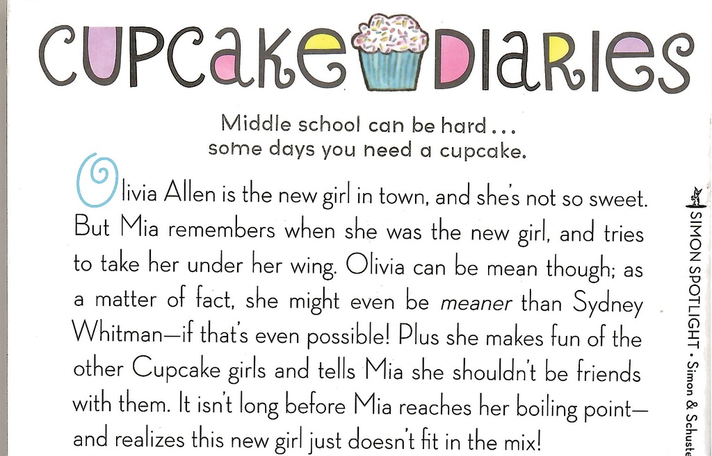 MIA'S BOILING POINT (Cupcake Diaries #10) (8-12yrs)