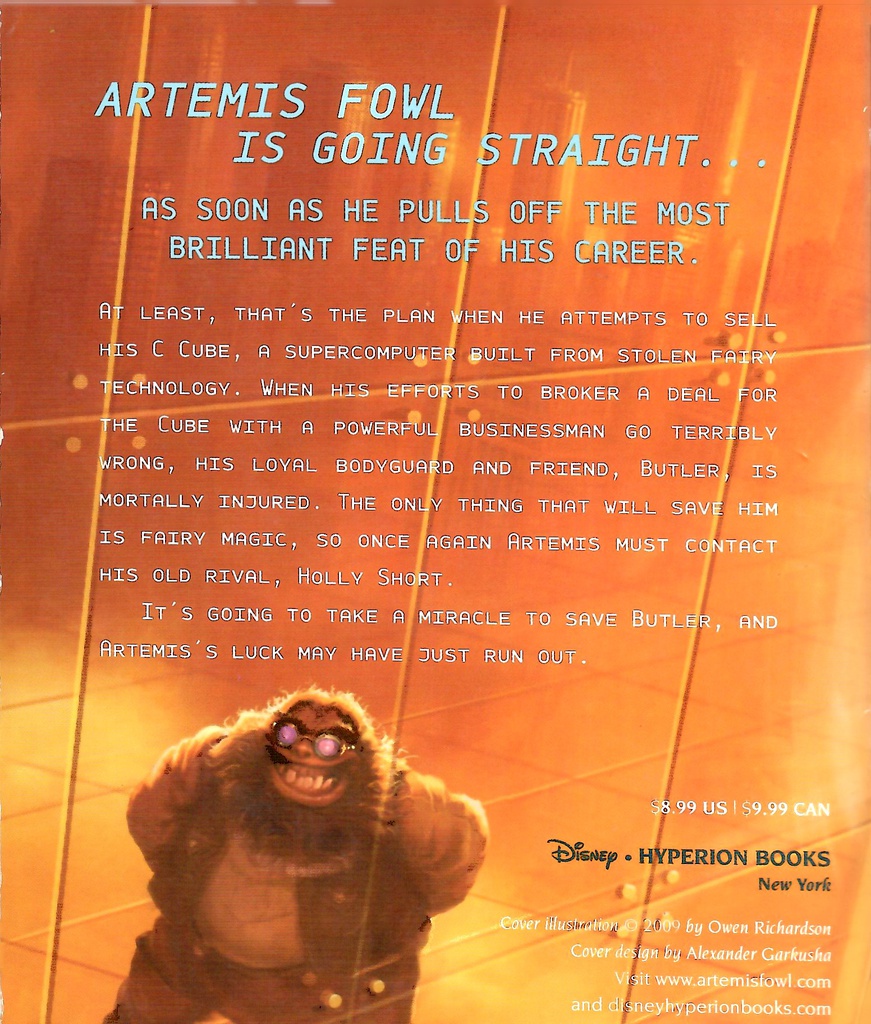 Artemis Fowl Book 3: The Eternity Code (10+yrs)