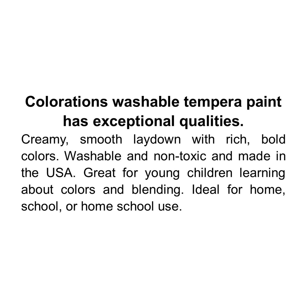 SIMPLY WASHABLE TEMPERA 200 ml BLACK