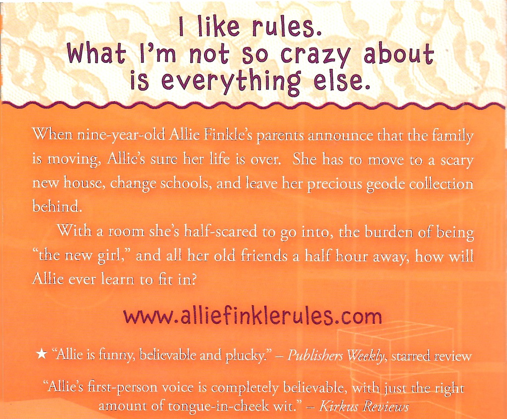 Moving Day (Allie Finkle's Rules for Girls) (8-12yrs)